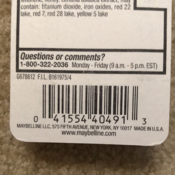 Maybelline Baby Lips Dr. Rescue Medicated Balm #45 “Just Peachy” - Picture 4 of 4